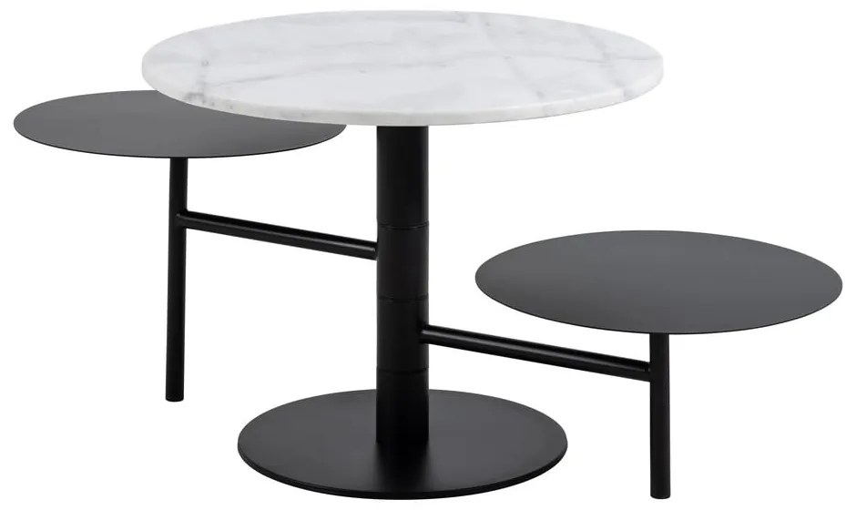 Tavolino rotondo bianco ø 60 cm Lahti - Actona