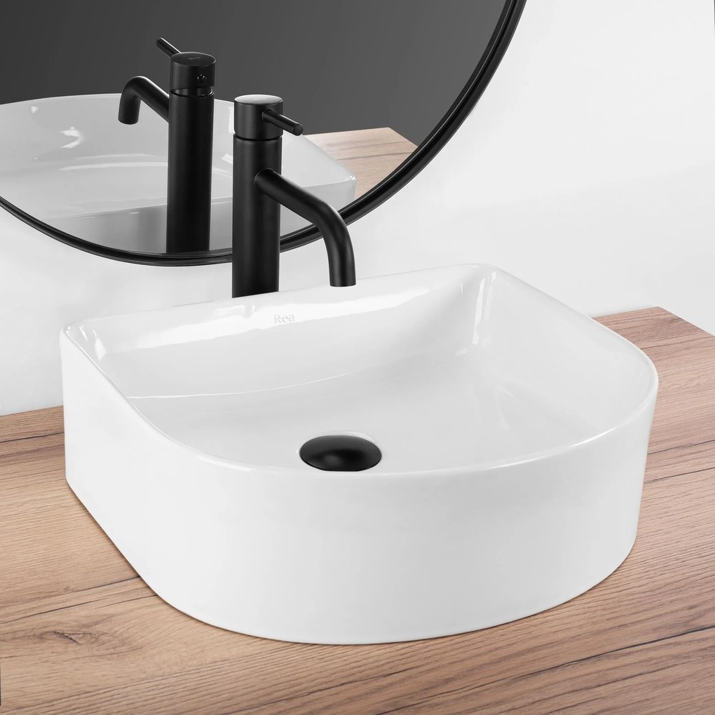 Lavabo da appoggio Rea CLARA