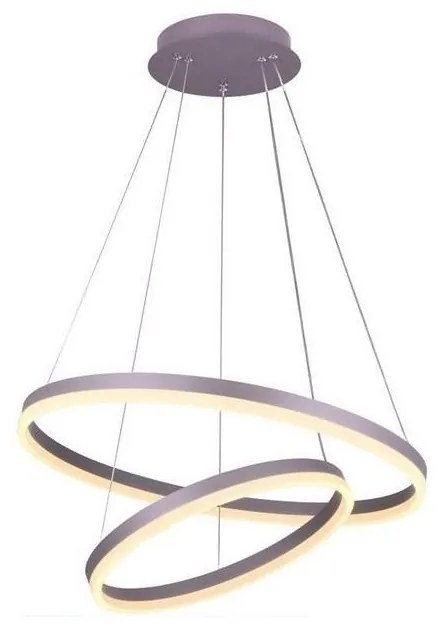 Lampadario a sospensione con filo LED dimmerabile LED/70W/230V 3000-6500K + telecomando