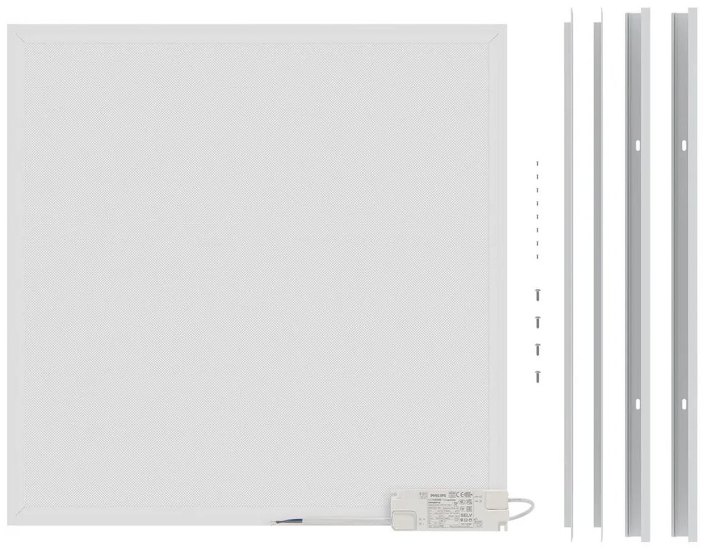 Plafoniera LED 60x60 40W IP40 No-Flickering - LIFUD Driver Colore Bianco Caldo 3.000K