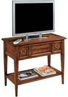 Porta tv 1 ribalta 1 ripiano classico legno bassano 90x47x73 - Mobili 2G