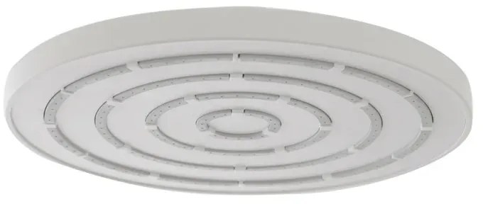 Soffione doccia Ø 20 cm in finitura bianco anticalcare Hidra