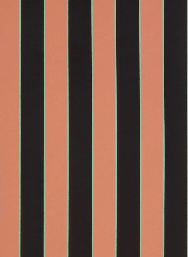 Osborne & Little Tapete Regency Stripe - Terracotta