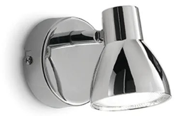 Lampada da parete faretto 11 cm LED 3W 3000K diffusori orientabili PUNTO a 1 luce