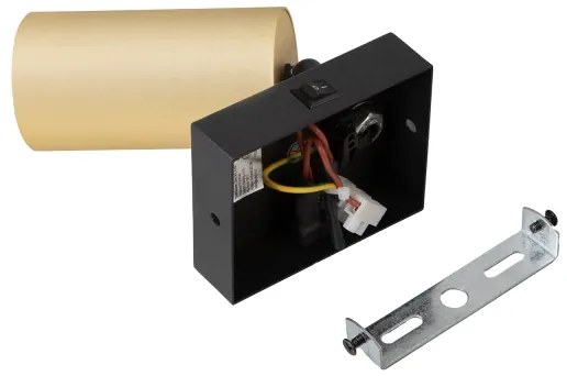 Brilagi - LED dimmerabile faretto da parete SELE 1xGU10/6W/230V nero/oro