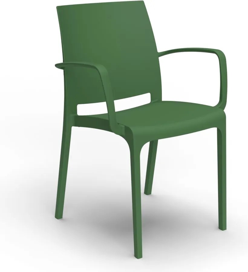 VOLGA - poltrona da giardino in plastica