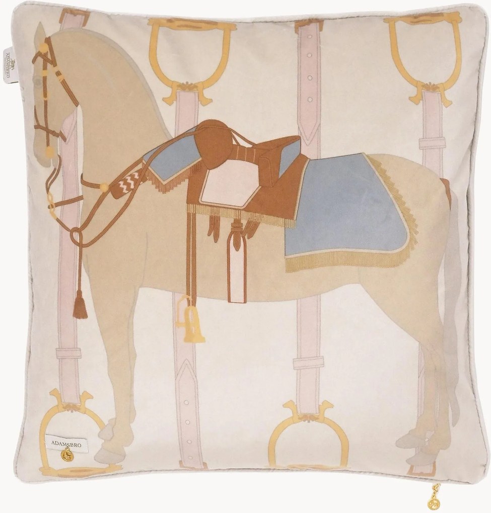 Cuscino in velluto Heritage Horse