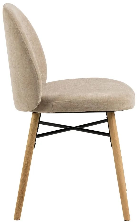 Sedia da pranzo beige Sophia - Actona