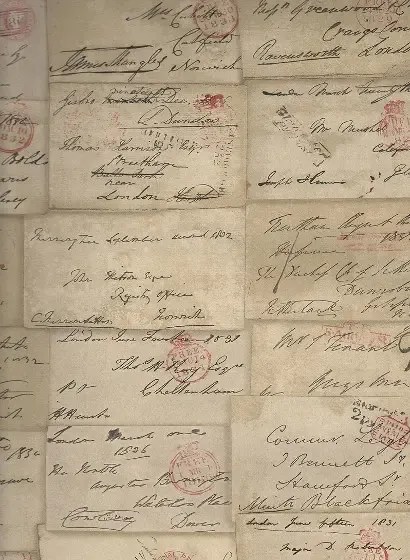 Andrew Martin Carta da parati Love Letters - NAVLLPA