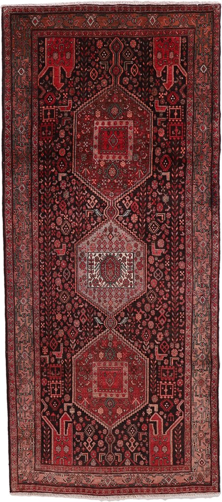 Kurdi Tappeto 300x130 (Iran) Annodato A Mano