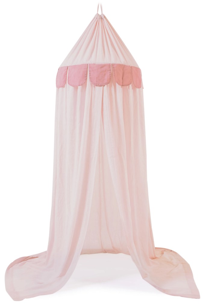 Kave Home - Baldacchino per bambini Carelene 100% cotone rosa