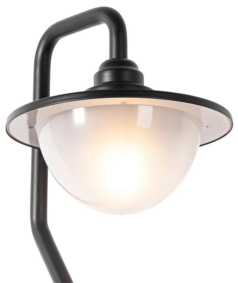 Lanterna da esterno classica nera 100 cm IP44 - Bruges