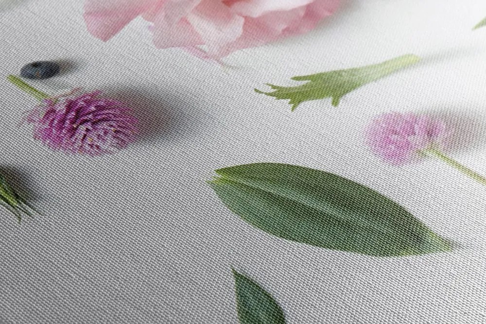 Stampa su tela – Natura morta magica di fiori