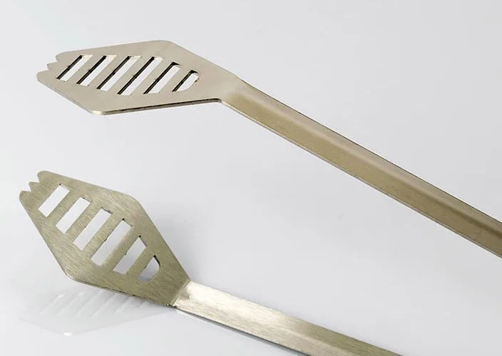 Set 3 Utensili per Barbecue in Acciaio Inox Lisa Luxury...