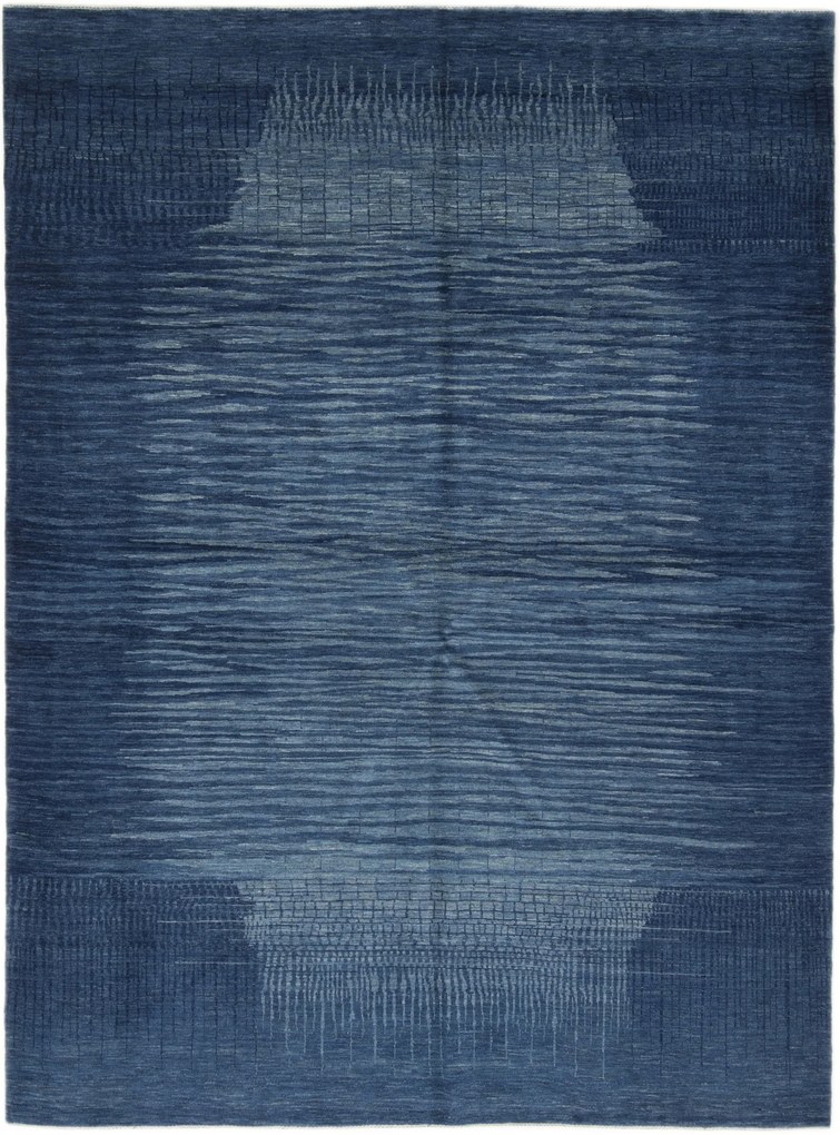Loribaft Tappeto 220 x 300 Blu (Iran) Annodato A Mano