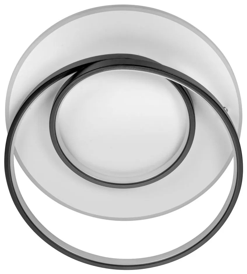 Plafoniera LED LED/100W/230V 3000K-5000K nero/grigio