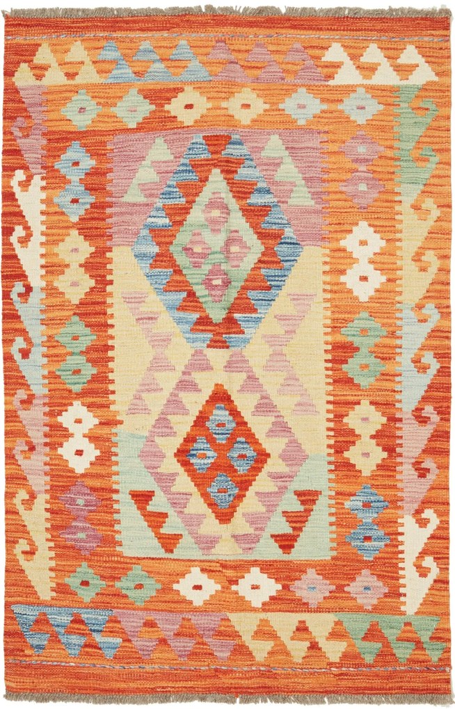 Kilim Tappeto orientale 130x90 (Pakistan) Tessuto A Mano