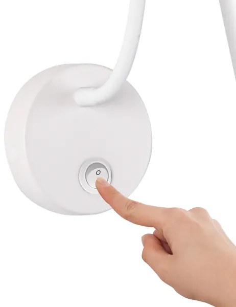 Brilagi - LED Lampada flessibile da muro MAYA LED/3W/230V 4000K bianco
