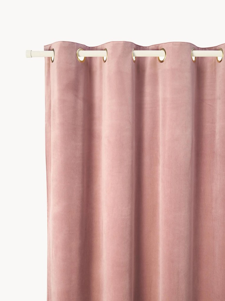 Tenda oscurante in velluto con occhielli Rush 2 pz