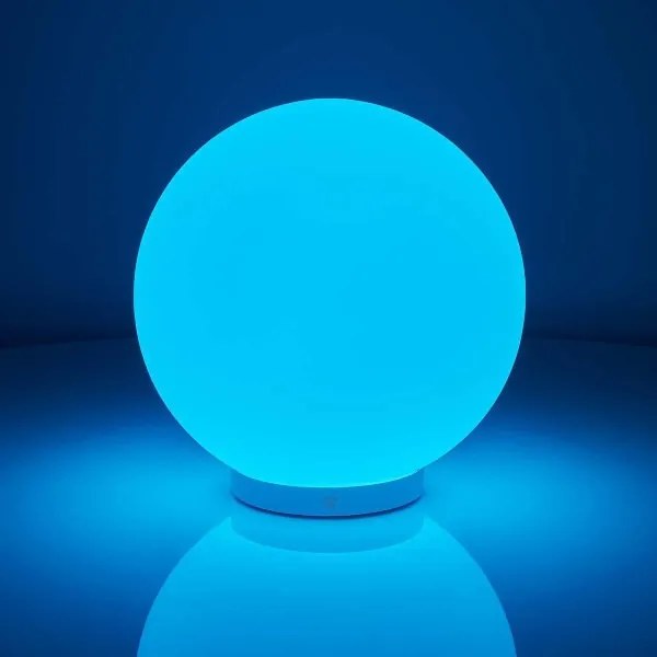 Nedis WIFILM10CWT - Lampada da tavolo LED RGBW dimmerabile SmartLife LED/5W/5V Wi-Fi