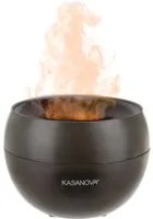 Diffusore aroma elettrico nero effetto fiamma