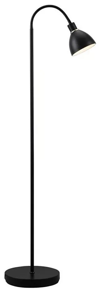 Nordlux - Lampada a piantana RAY 1xE14/25W/230V nera