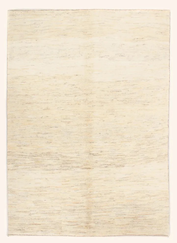 Gabbeh Tappeto 150x200 Beige (Iran) Annodato A Mano