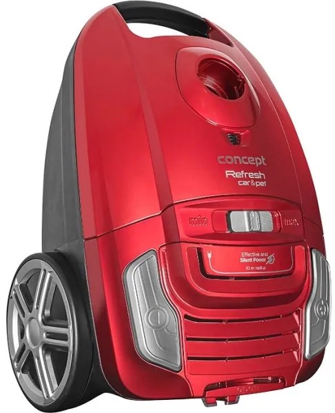 Concept VP8224 - Aspirapolvere a sacchetto REFRESH 3,5 l 700W/230V rosso
