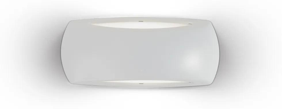 Applique Moderna Felix-1 Materie Plastiche Bianco 1 Luce E27