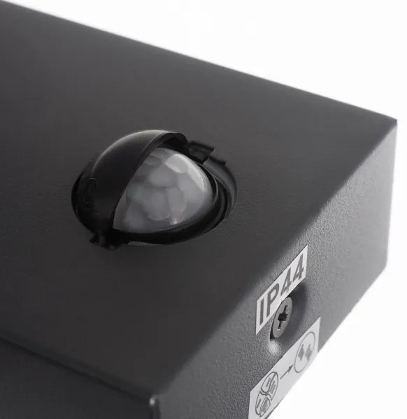 Eglo 97451 - Applique da esterno con sensore CALDIERO 1xE27/10W/230V IP44