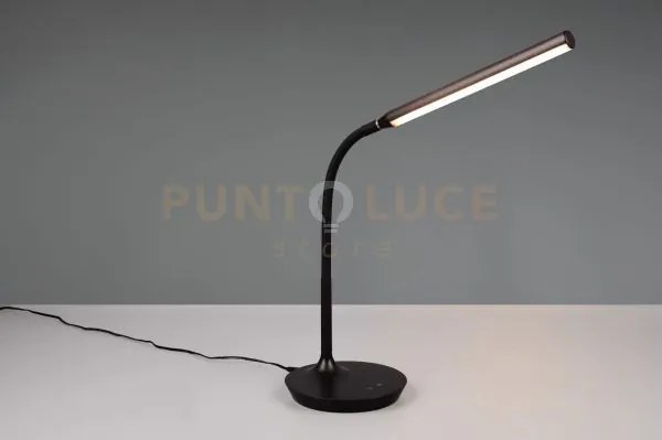 Toro lampada da studio led 5w 700lm, 3000+4000+5000k nera flessibil...