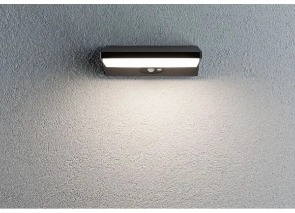 Paulmann 94333 - LED/7,4W IP44 Applique da esterno con sensore HOUSE 230V