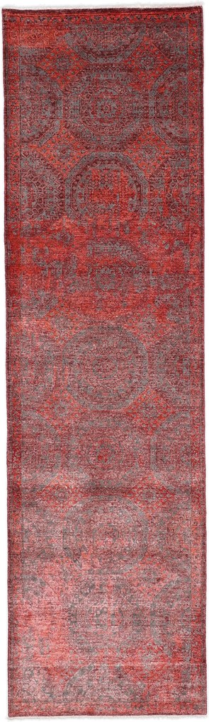 Persian Tappeto 90x300 (Indian) Annodato A Mano