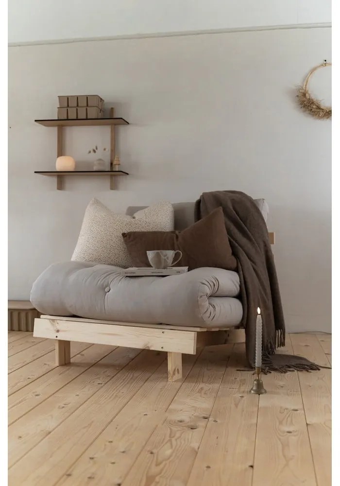 Poltrona bianca/azzurra Roots - Karup Design