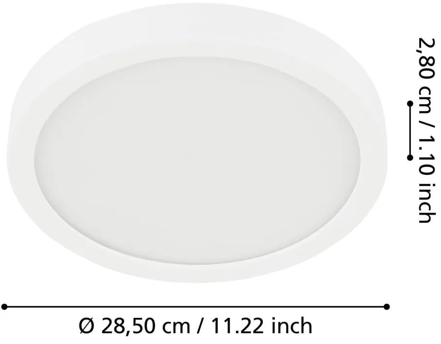 Plafoniera LED bianca FUEVA 5 – EGLO