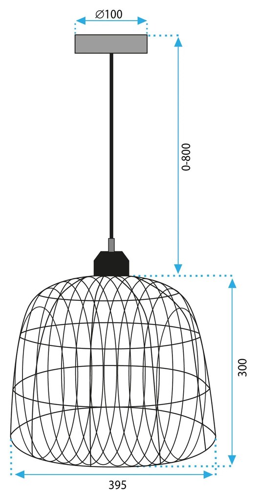 Lampada NATURAL APP1352-1CP 40 cm