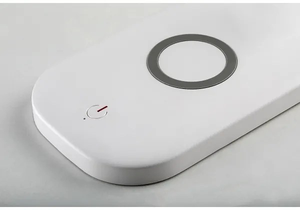 Rabalux 74014 - Lampada da tavolo LED dimmerabile con funzione Touch HARDIN LED/5W/5V bianco