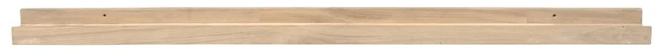 Mensola per quadri in legno di quercia in colore naturale 100 cm Photoframe - vtwonen