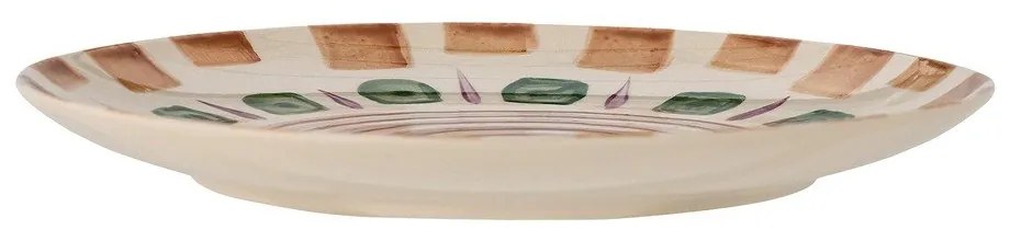 Piatto da dessert in gres verde-marrone ø 20,5 cm Shama - Bloomingville