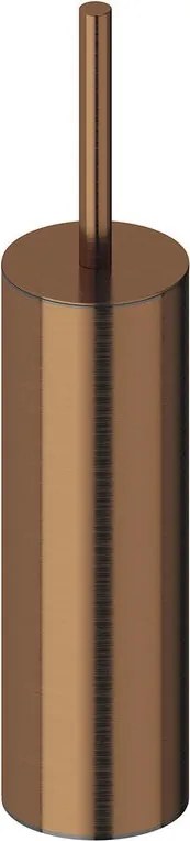Portascopino loop H 37.5 cm in inox oro rosa