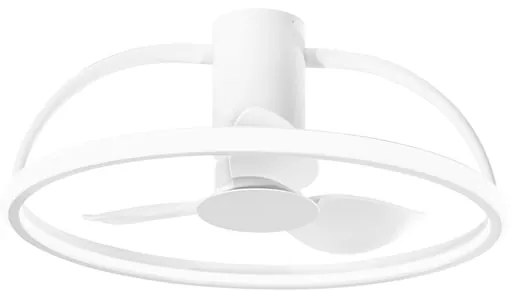 Ventilatore da soffitto Hadley bianco, D. 60 cm INTEC