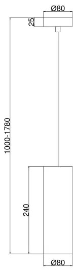 Maytoni P011PL-01G - Lampadario a sospensione con filo GIOIA 1xE14/40W/230V oro