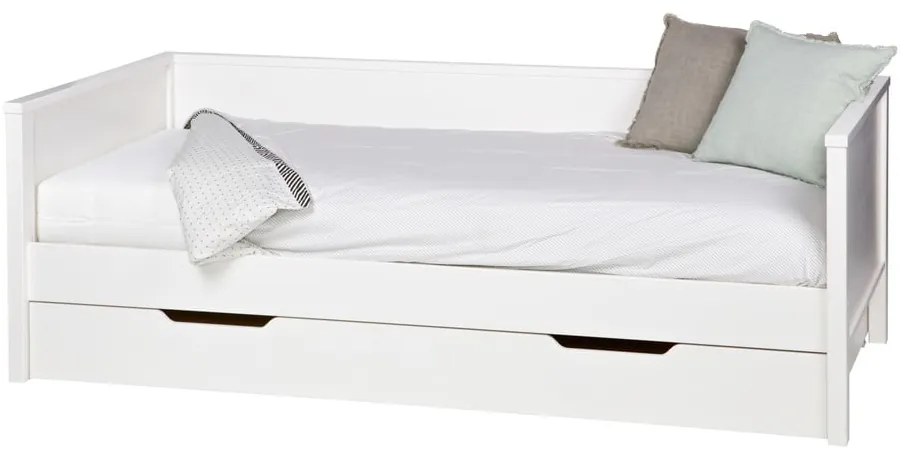 Letto singolo bianco 90x200 cm Nikki - WOOOD