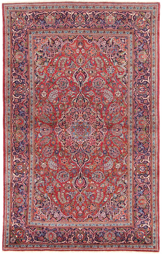 Kashan Tappeto persiano 220 x 130 (Iran) Annodato A Mano