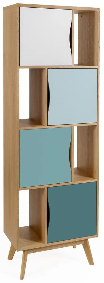 Libreria turchese 65x191 cm Avon - Woodman