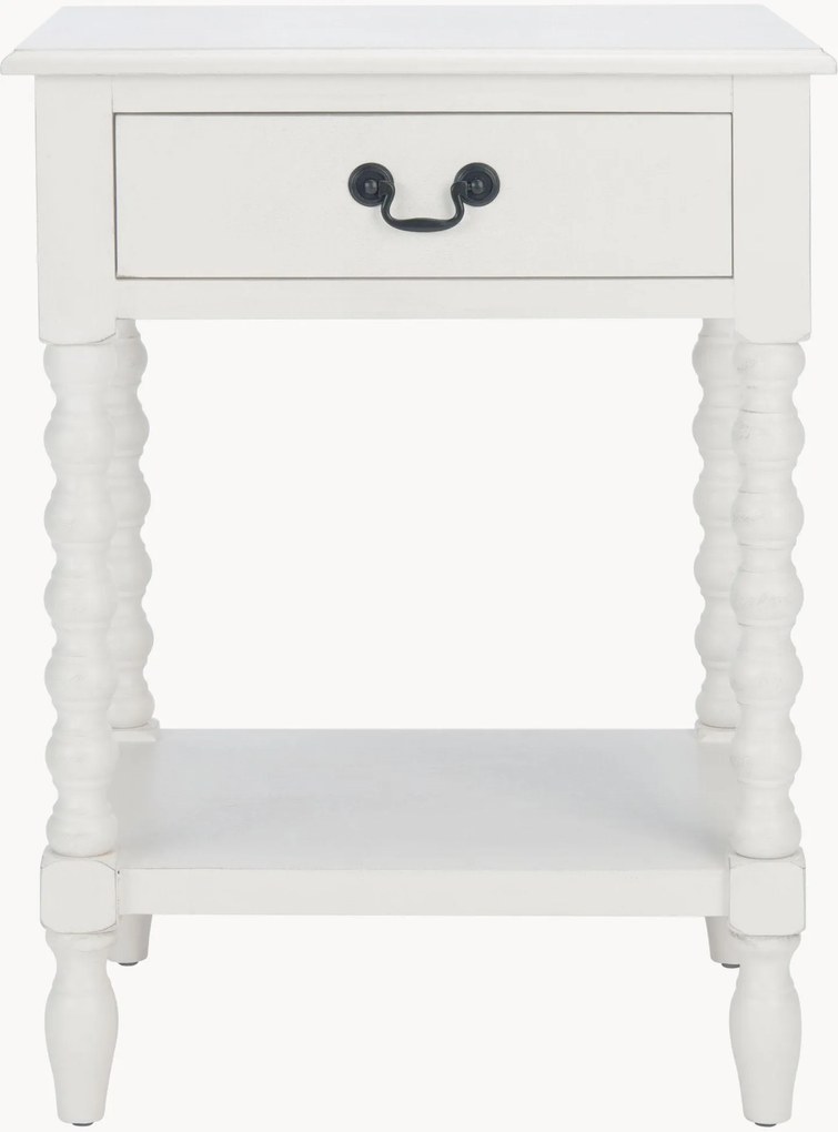 Comodino in legno di pino Athena