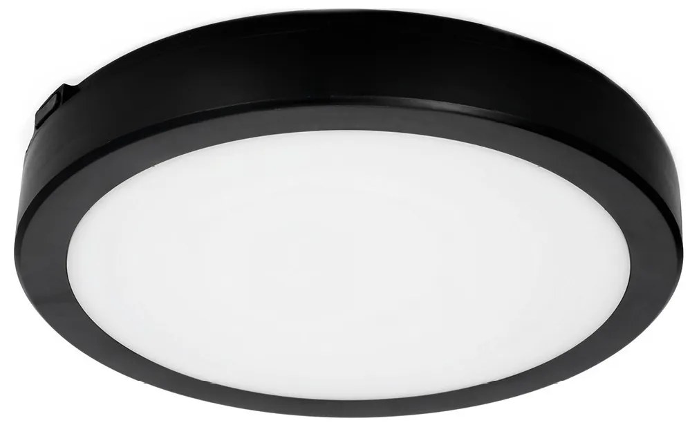Plafoniera LED da bagno con sensore NAIROS LED/18W/230V IP65 nero + +TC