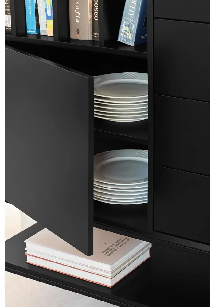 Cassettiera color mattone 166x98x45 cm Platt – Teulat