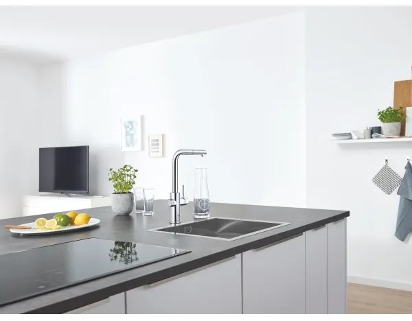 GROHE 40437000 - Set da 6 bicchieri BLUE 250 ml in cristallo/trasparente