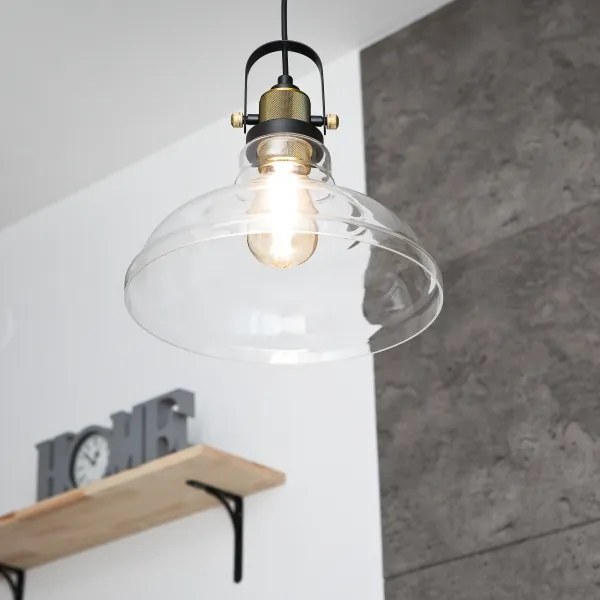 Lampadario a sospensione con filo SINGLE 1xE27/60W/230V